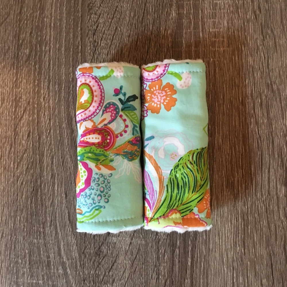 Car seat strap covers